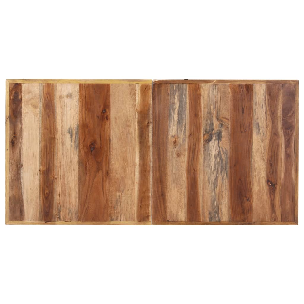 vidaXL Masă de bucătărie, 140x70x75 cm, lemn masiv, finisaj miere