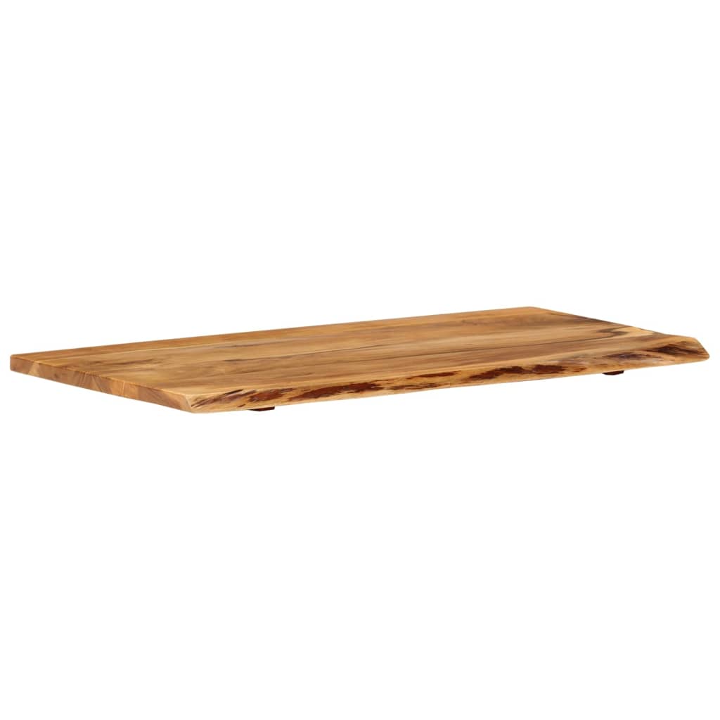 vidaXL Blat lavoar de baie, 100x52x2,5 cm, lemn masiv de acacia