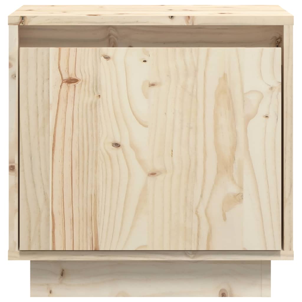 vidaXL Noptiere, 2 buc., 40x30x40 cm, lemn masiv de pin