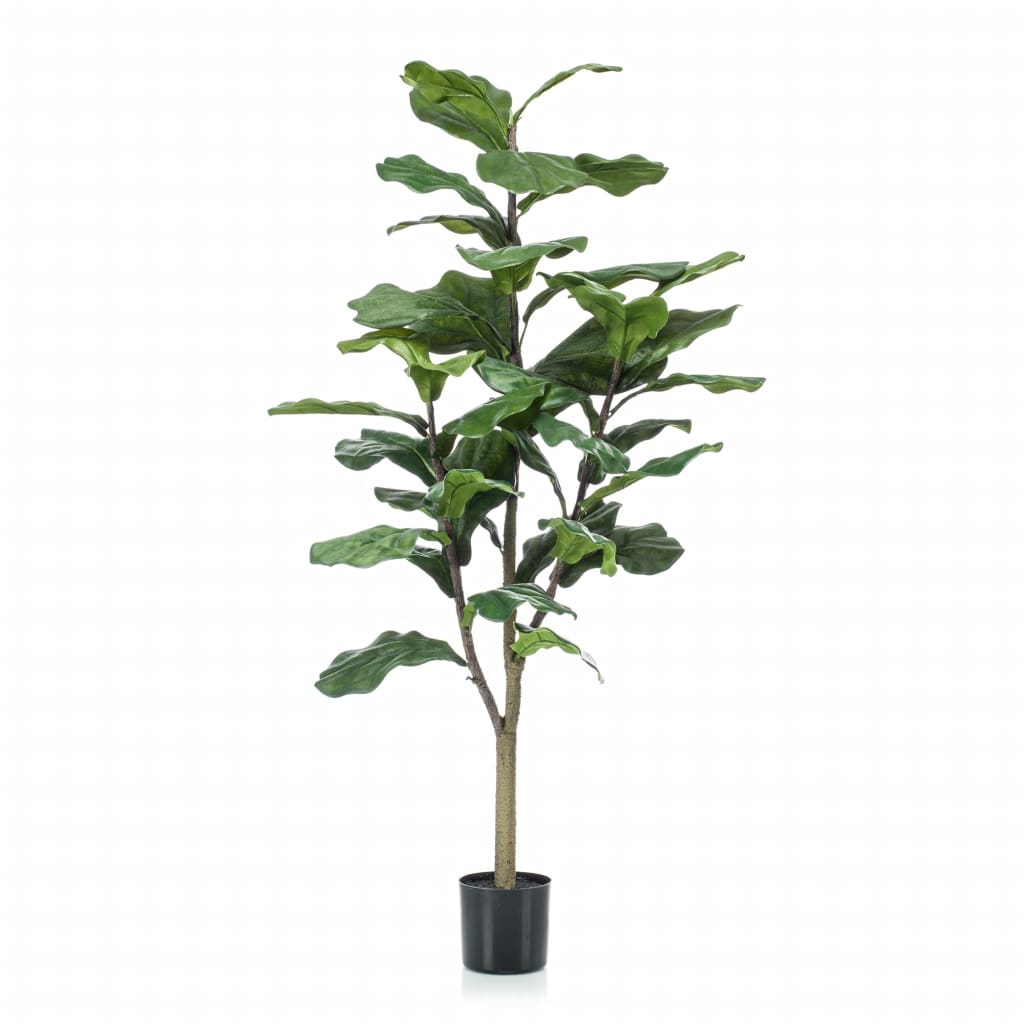 Emerald Ficus artificial Lyrata 120 cm