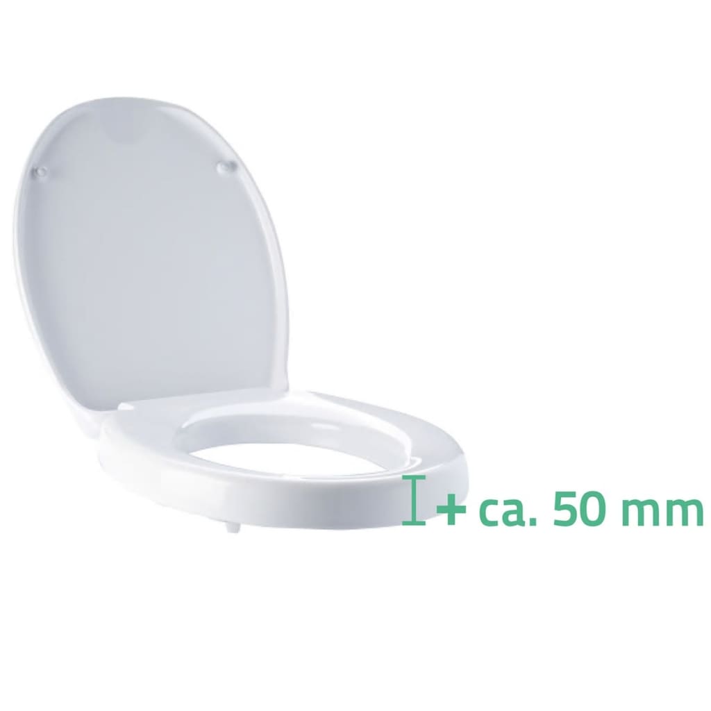 RIDDER Capac de toaletă cu închidere silențioasă Premium alb A0070700