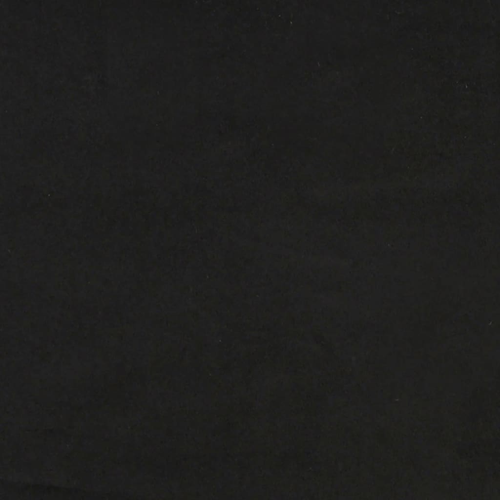 vidaXL Cadru de pat cu lumini LED, negru, 180x200 cm, catifea