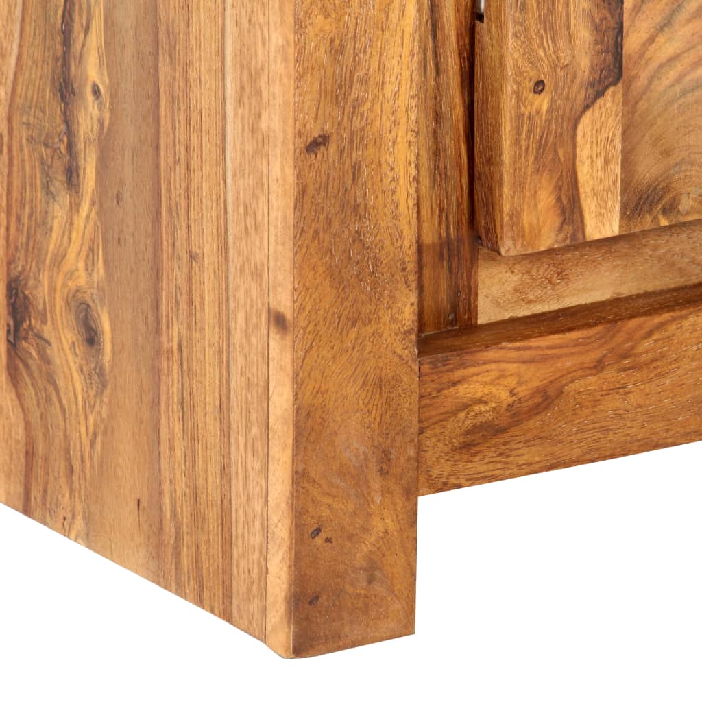 vidaXL Dulap, 60x33x75 cm, lemn masiv de sheesham