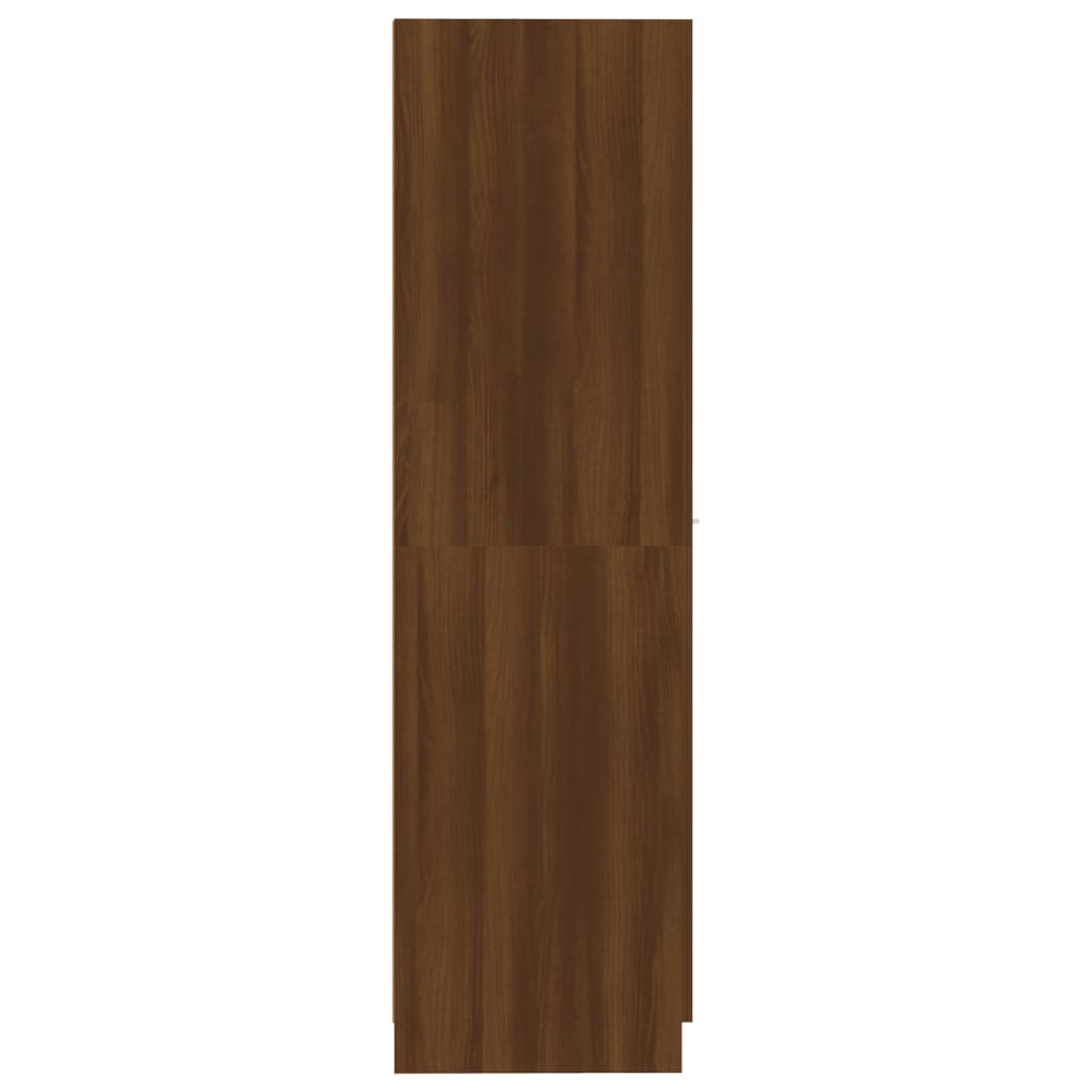 vidaXL Dulap de farmacie, stejar maro, 30x42,5x150 cm,lemn prelucrat