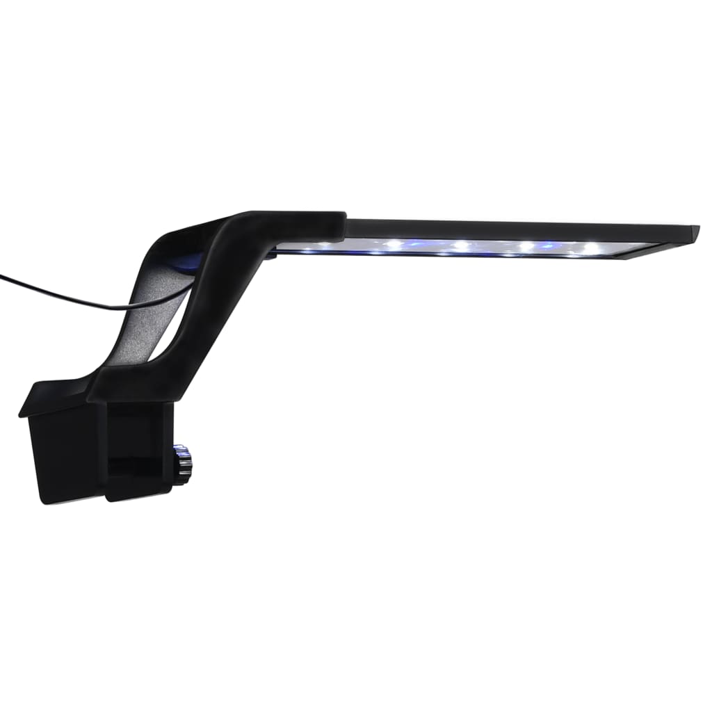 vidaXL Lampă LED pentru acvariu, cu clemă, albastru/alb, 25-45 cm