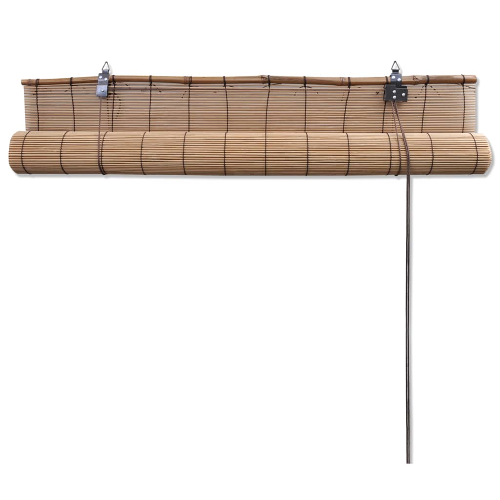 vidaXL Jaluzea tip rulou, bambus, 150 x 160 cm, maro