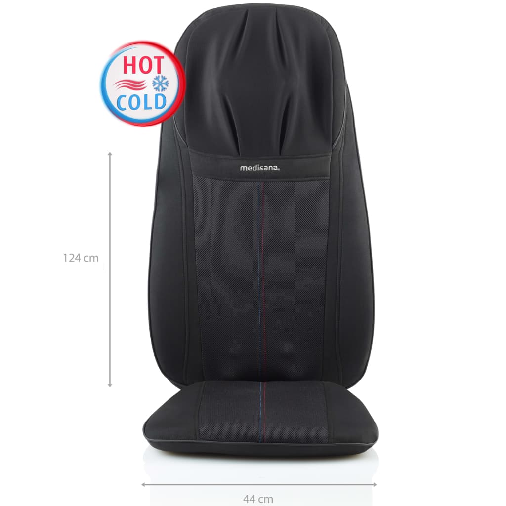 Medisana Pernă de scaun pentru masaj cald & rece MC 828 negru