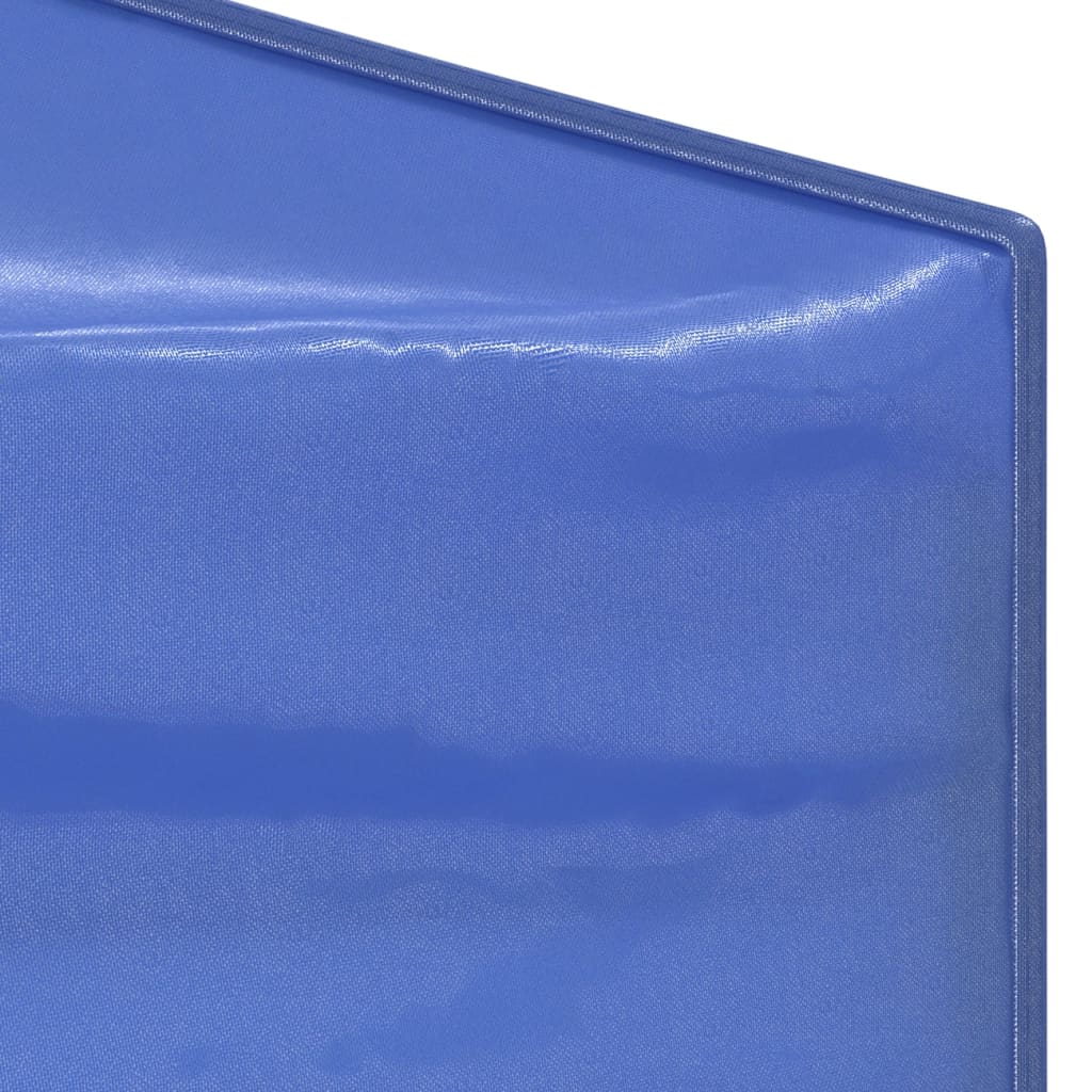 vidaXL Cort pliabil pentru petrecere, pereți laterali, albastru, 2x2 m