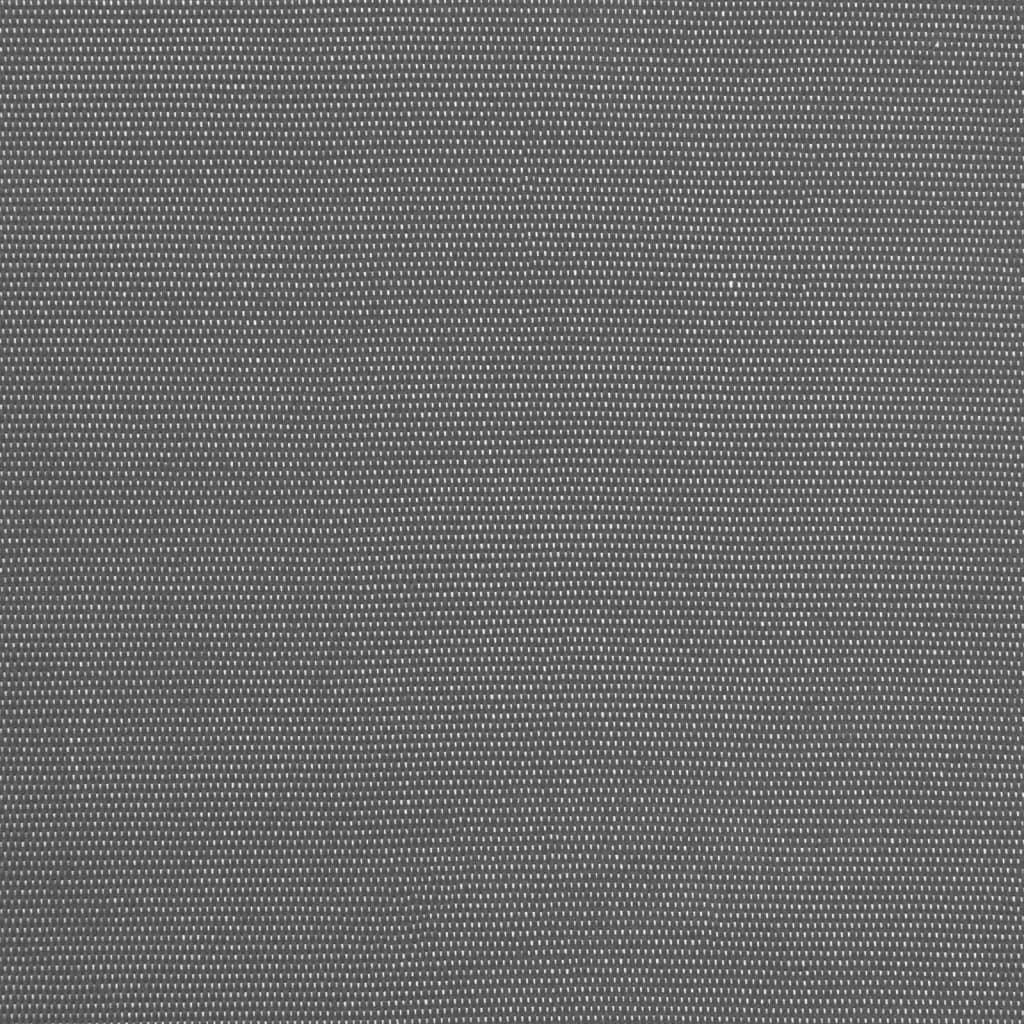 vidaXL Copertină retractabilă, antracit, 400x150 cm, textil și oțel