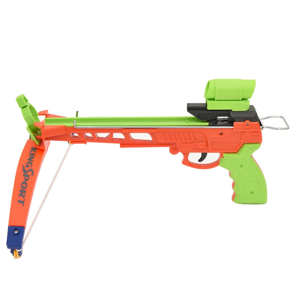 vidaXL Set de tir cu arbaletă și săgeți pentru copii, cu țintă