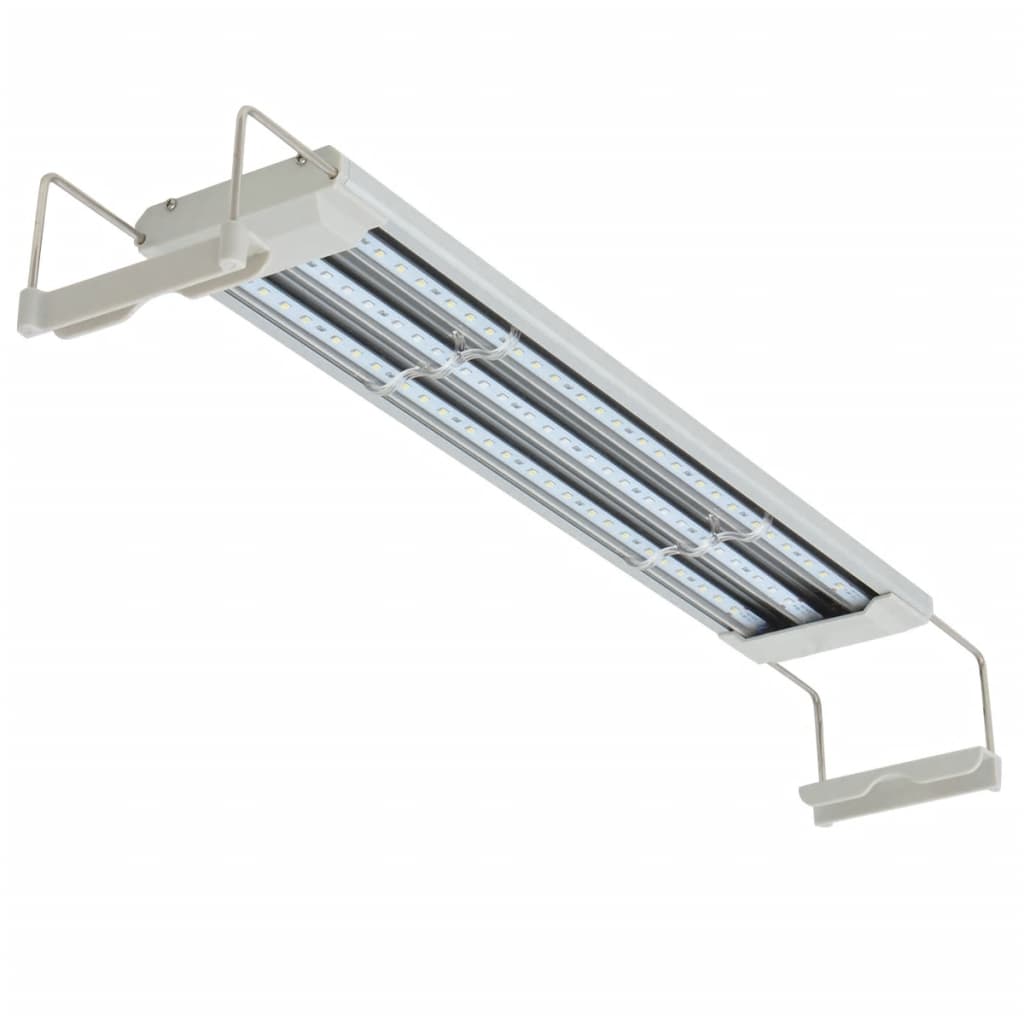 vidaXL Lampă LED de acvariu aluminiu 50-60 cm IP67