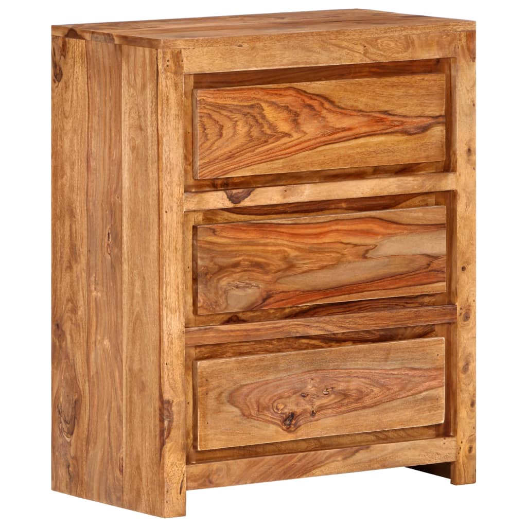 vidaXL Dulap cu sertare, 60 x 33 x 75 cm, lemn masiv de sheesham
