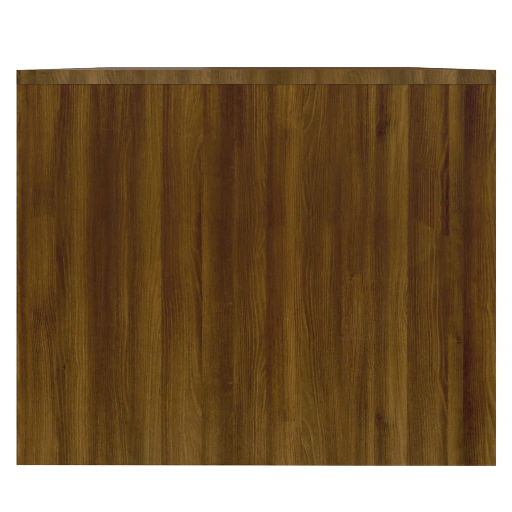 813031 vidaXL Coffee Table Brown Oak 90x50x41,5 cm Chipboard
