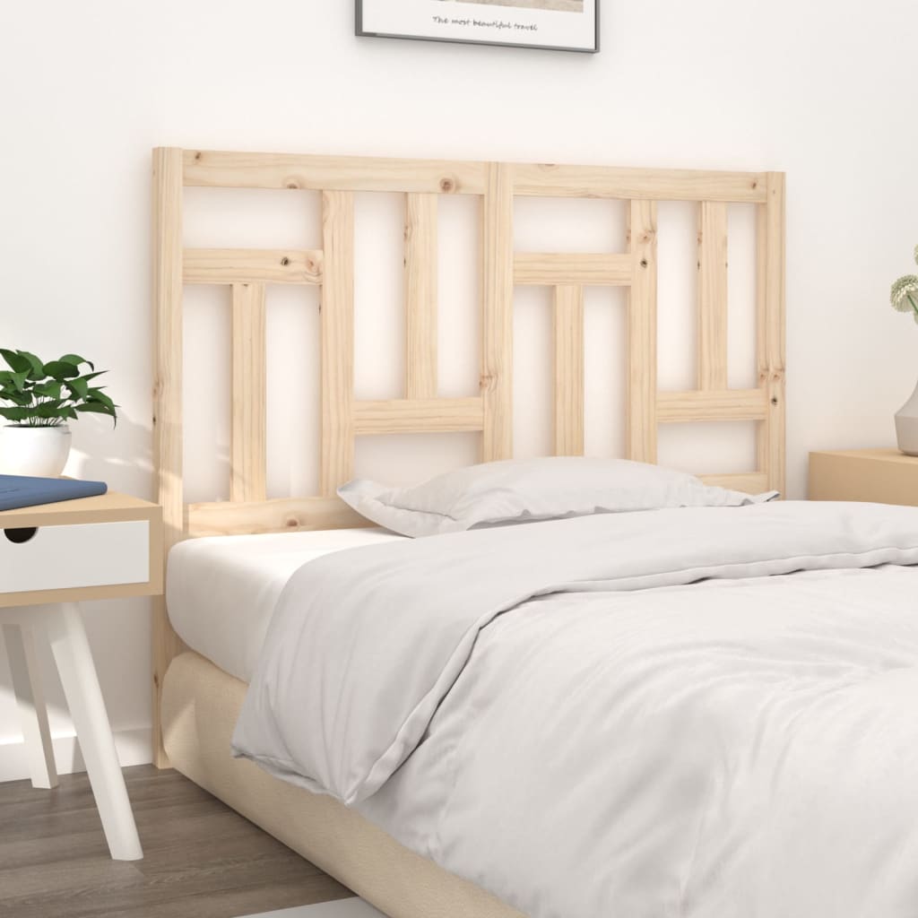 vidaXL Tăblie de pat, 205,5x4x100 cm, lemn masiv de pin