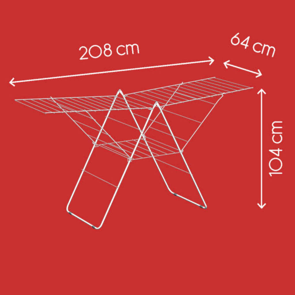 Metaltex Uscător de rufe cu aripi "Amsterdam", 32 m