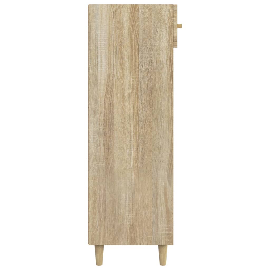 vidaXL Pantofar, stejar sonoma, 60x35x105 cm, lemn compozit