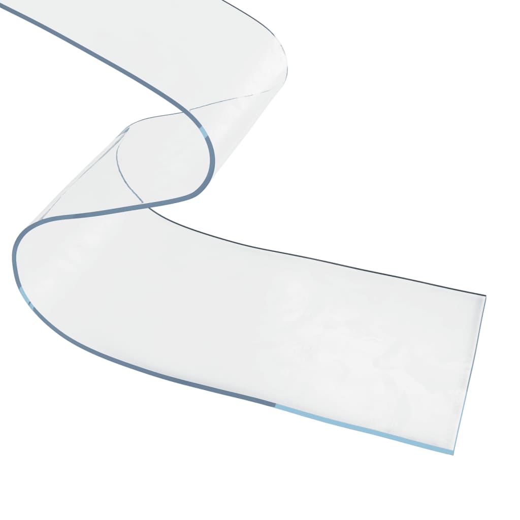 vidaXL Perdea pentru ușă, transparent, 200 mmx1,6 mm 50 m, PVC