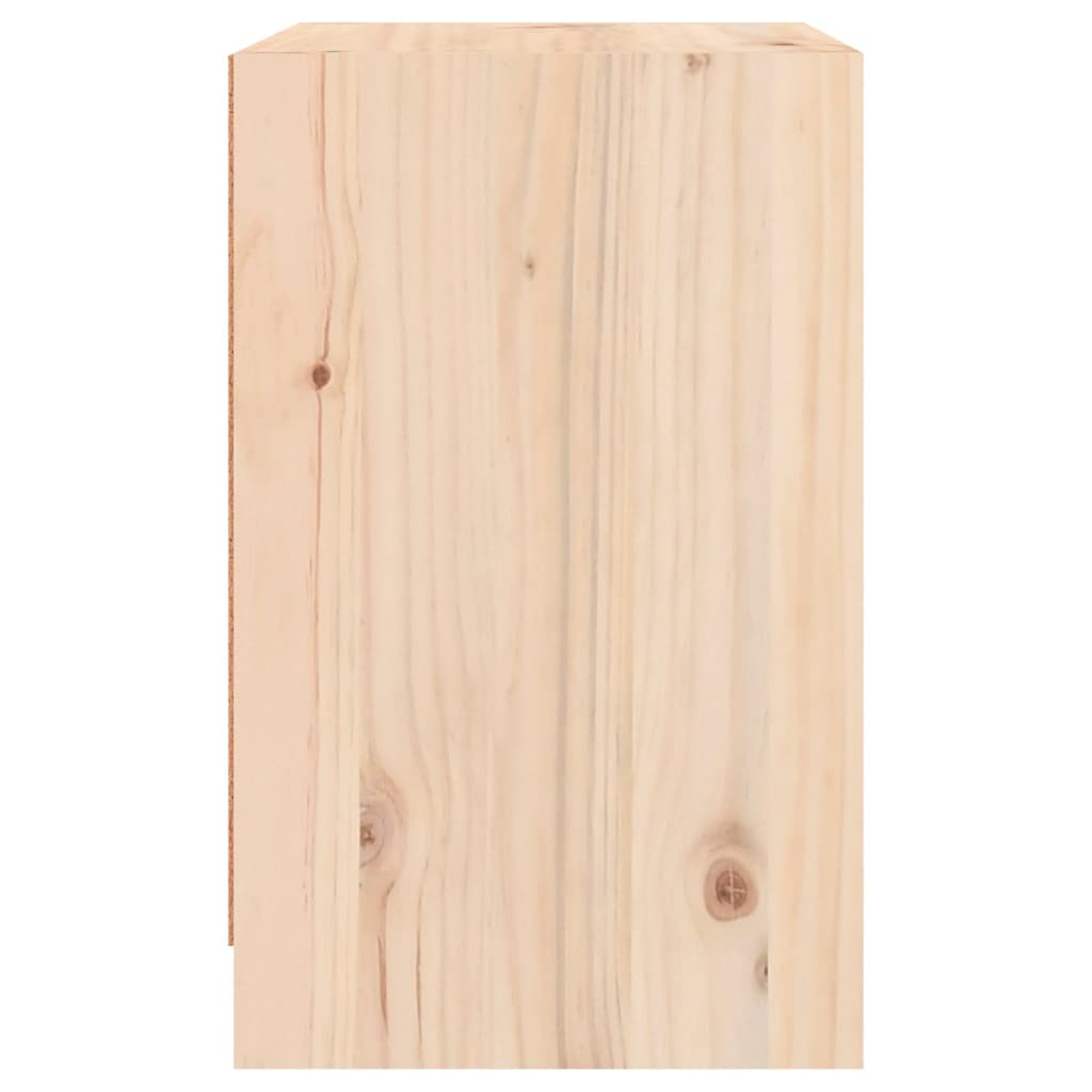 vidaXL Noptieră, 40x31x50 cm, lemn masiv de pin