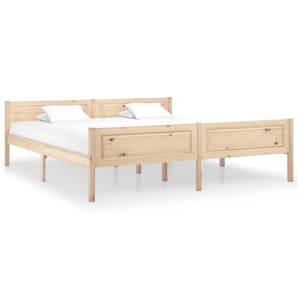 vidaXL Cadru de pat, 180x200 cm, lemn de pin masiv