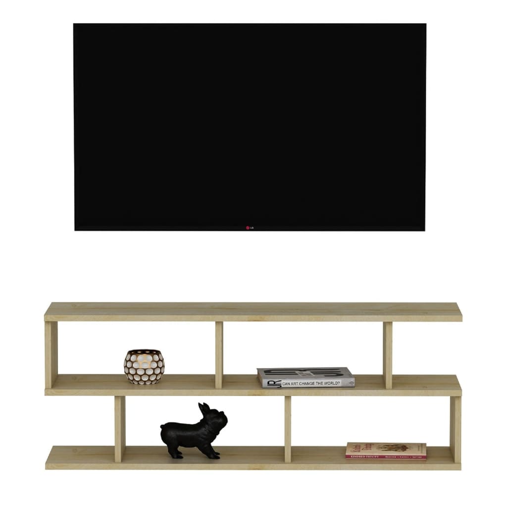 Homemania Suport TV „Su”, stejar, 120x29,6x45 cm