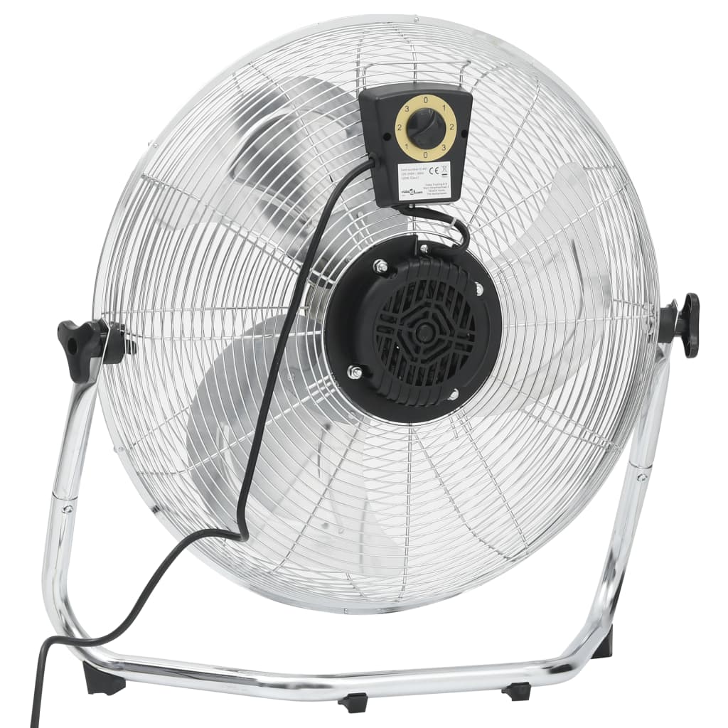 vidaXL Ventilator de podea, 3 viteze, 55 cm, 100 W