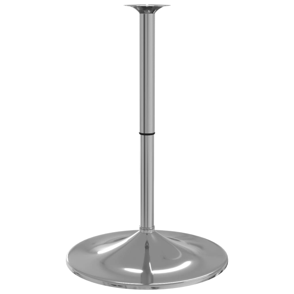 vidaXL Bază pentru masă de bar, 45x90 cm, oțel cromat
