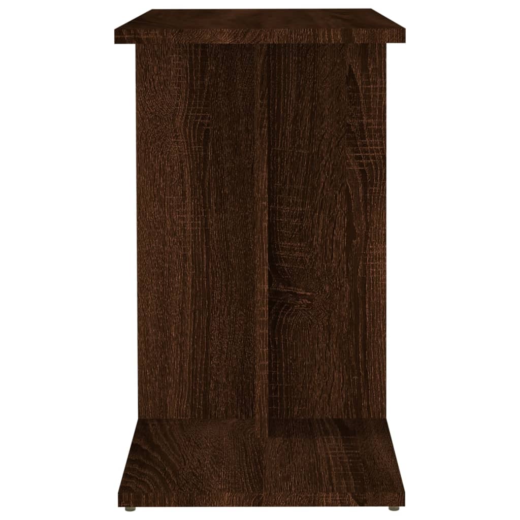 vidaXL Măsuță laterală, stejar maro, 50x30x50 cm, lemn compozit