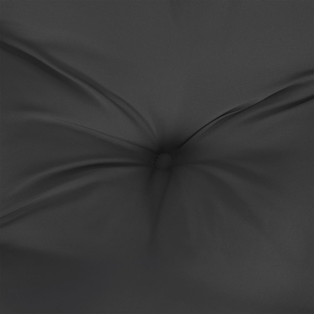 vidaXL Pernă pentru paleți, negru, 80x80x12 cm, material textil
