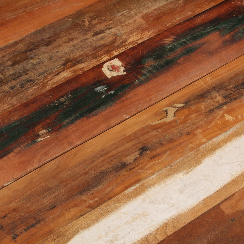 vidaXL Blat de masă pătrat, 70 x 70 cm, lemn masiv reciclat, 25-27 mm