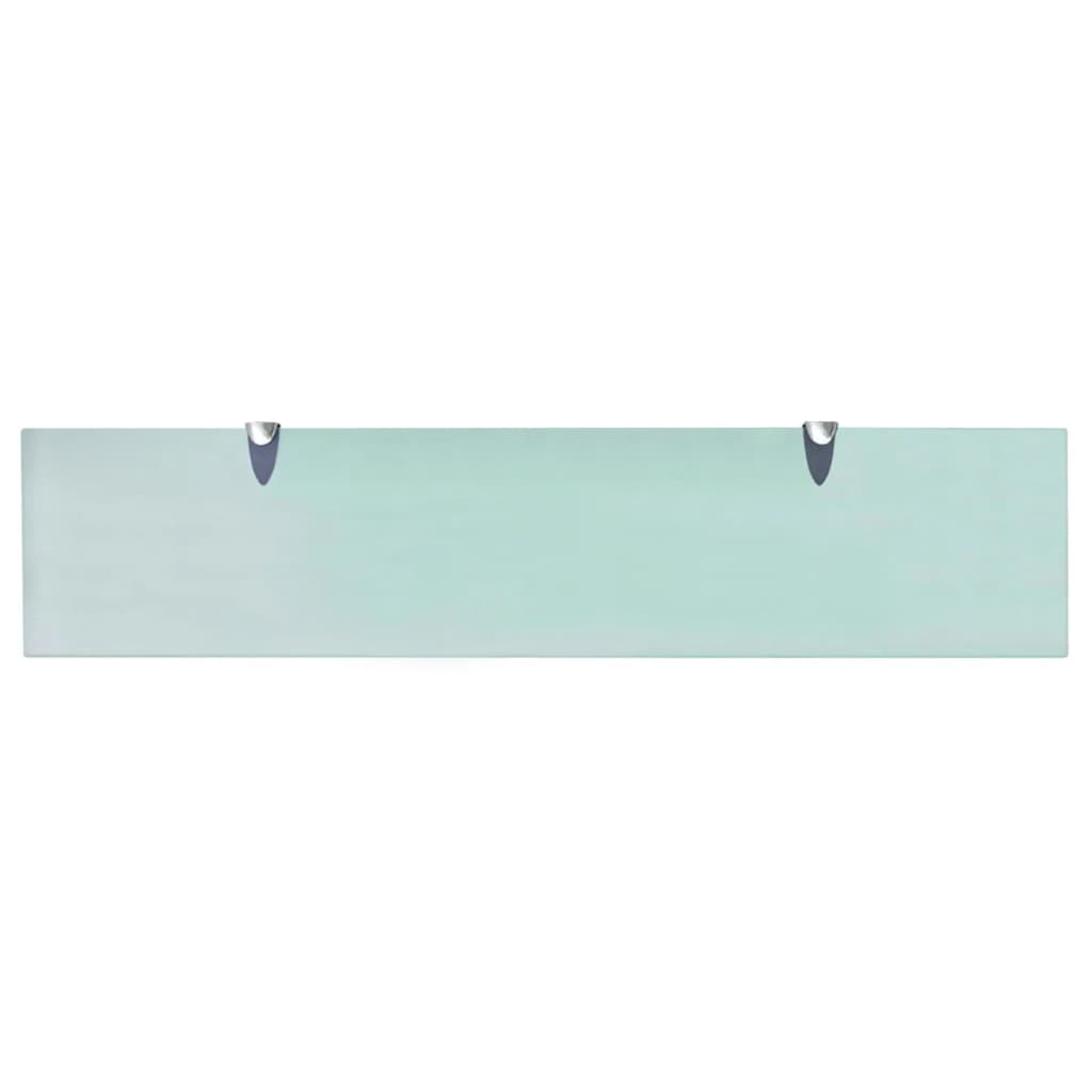 vidaXL Rafturi suspendate, 2 buc., 90 x 20 cm, sticlă, 8 mm