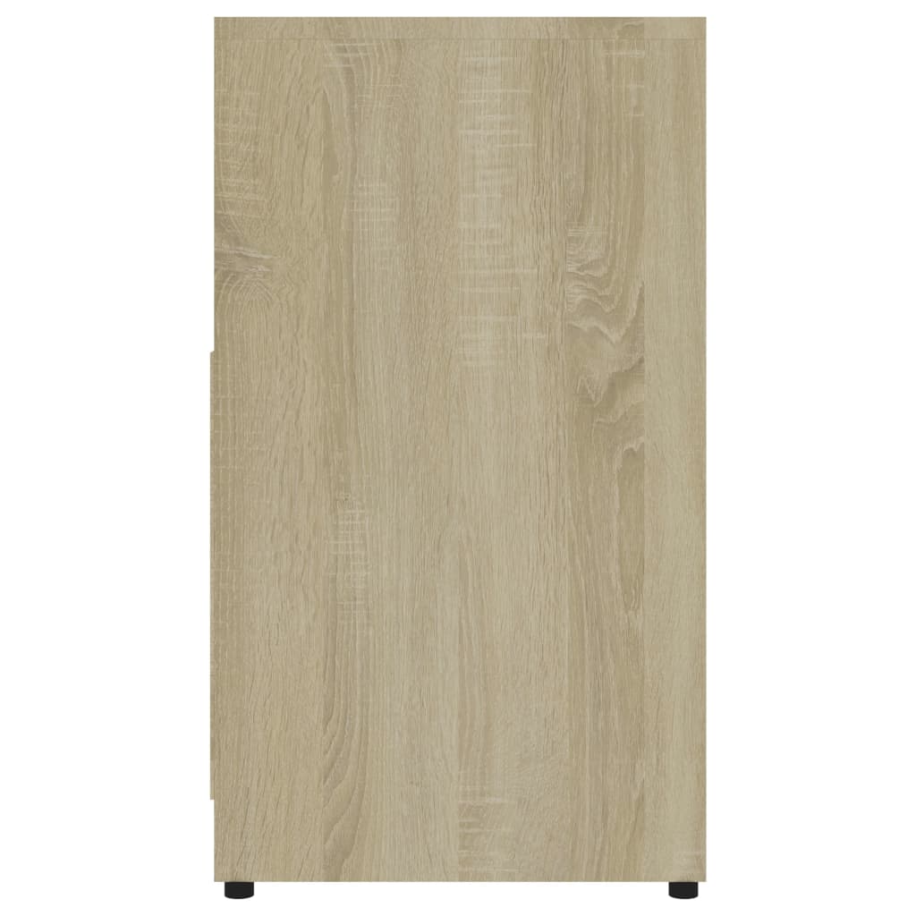 vidaXL Dulap de baie, stejar Sonoma, 60 x 33 x 61 cm, PAL