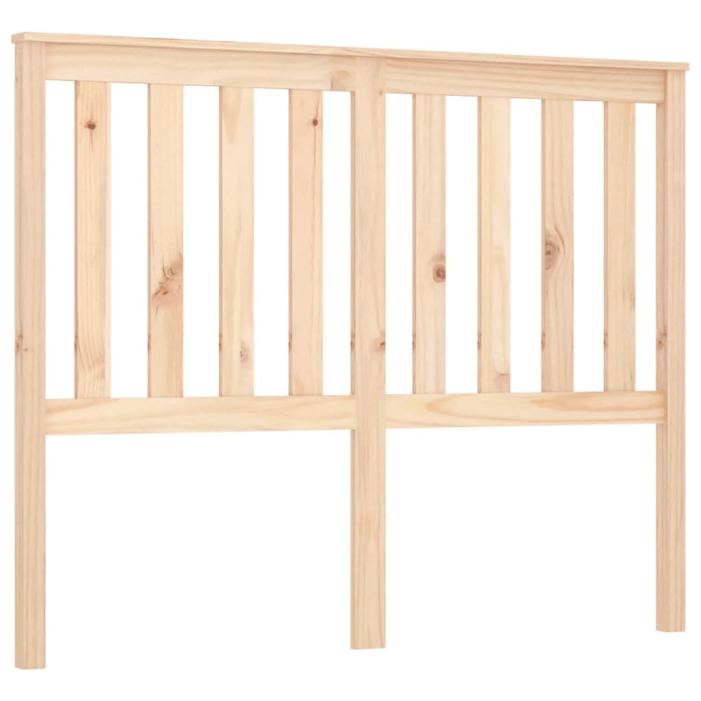vidaXL Tăblie de pat, 146x6x101 cm, lemn masiv de pin