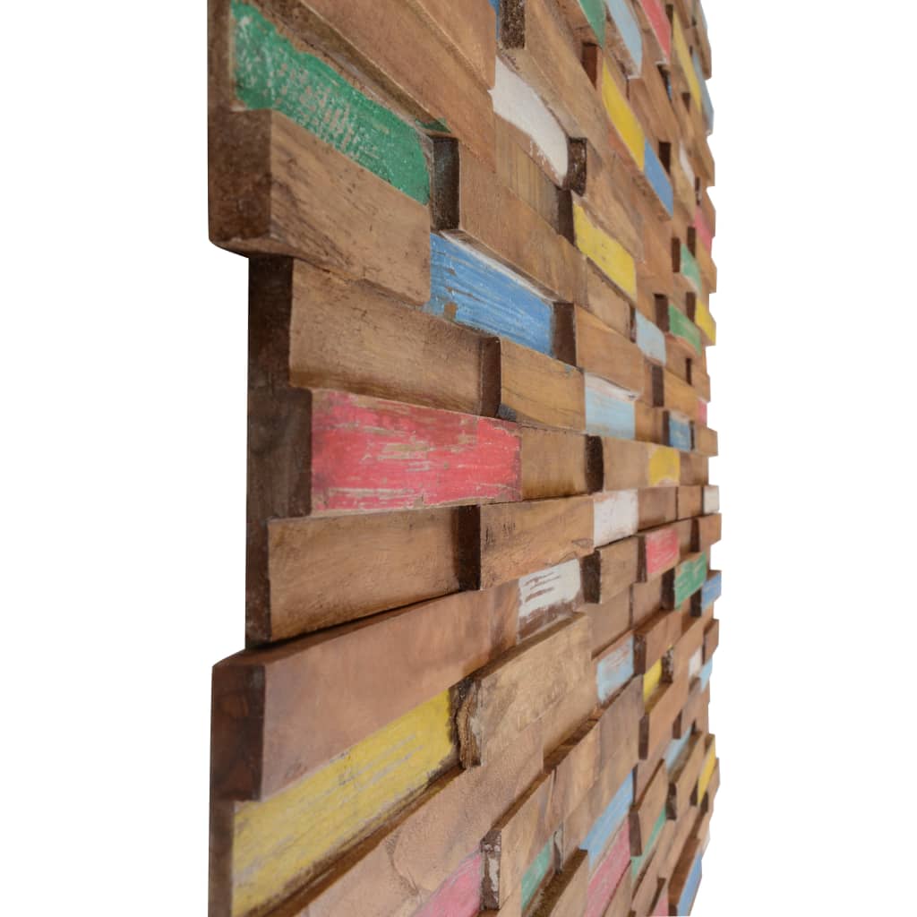 vidaXL Panouri de placare pereți, 10 buc., 1,03 m², lemn masiv de tec
