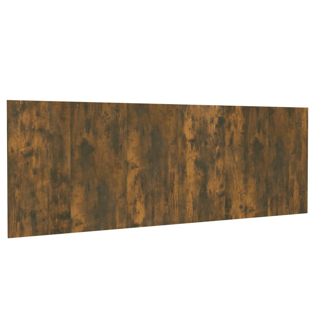 vidaXL Tăblie pat de perete, stejar afumat 240x1,5x80 cm lemn compozit