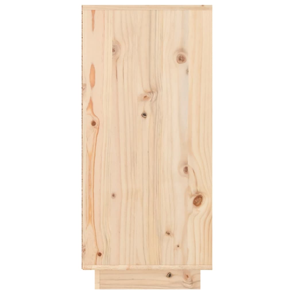 vidaXL Servantă, 110x34x75 cm, lemn masiv de pin