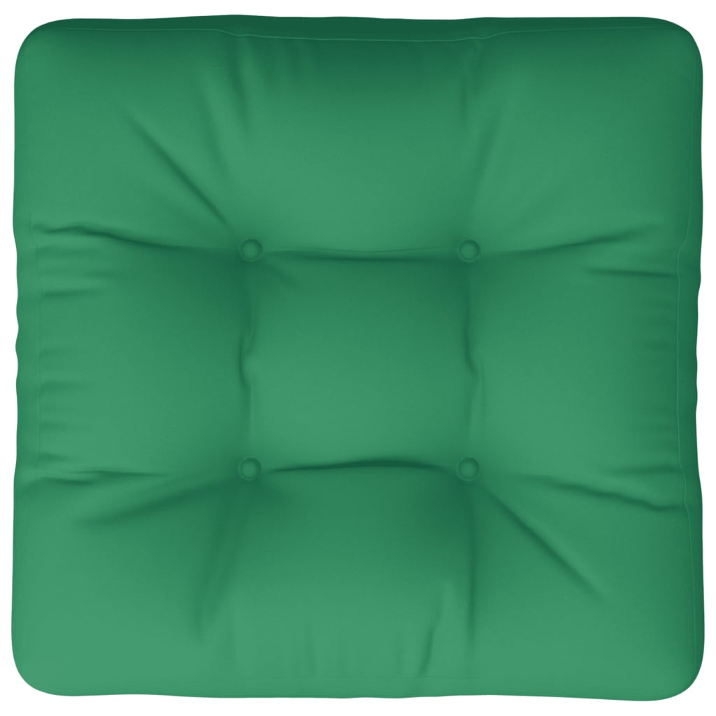 vidaXL Pernă de paleți, verde, material textil