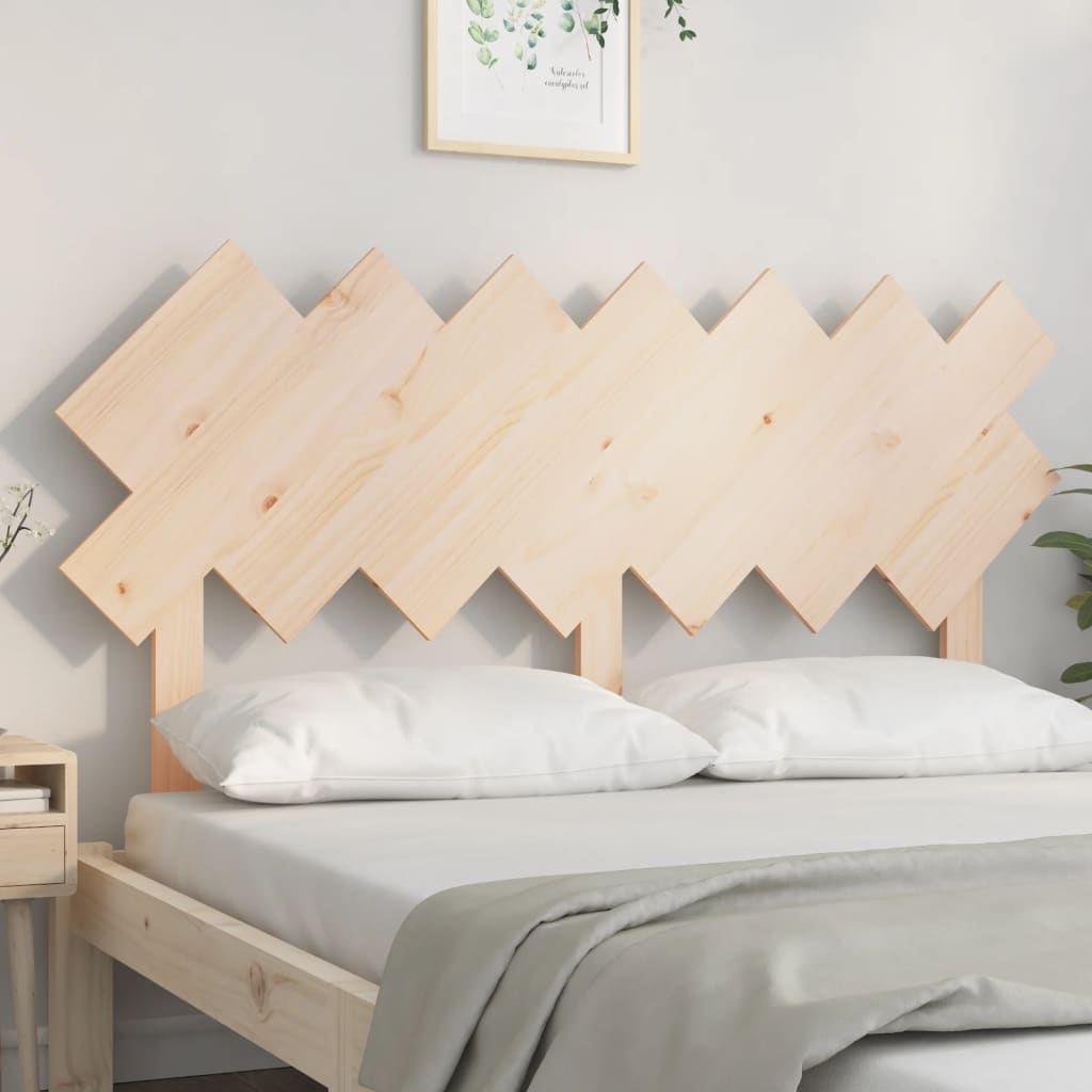 vidaXL Tăblie de pat, 141x3x80,5 cm, lemn masiv de pin