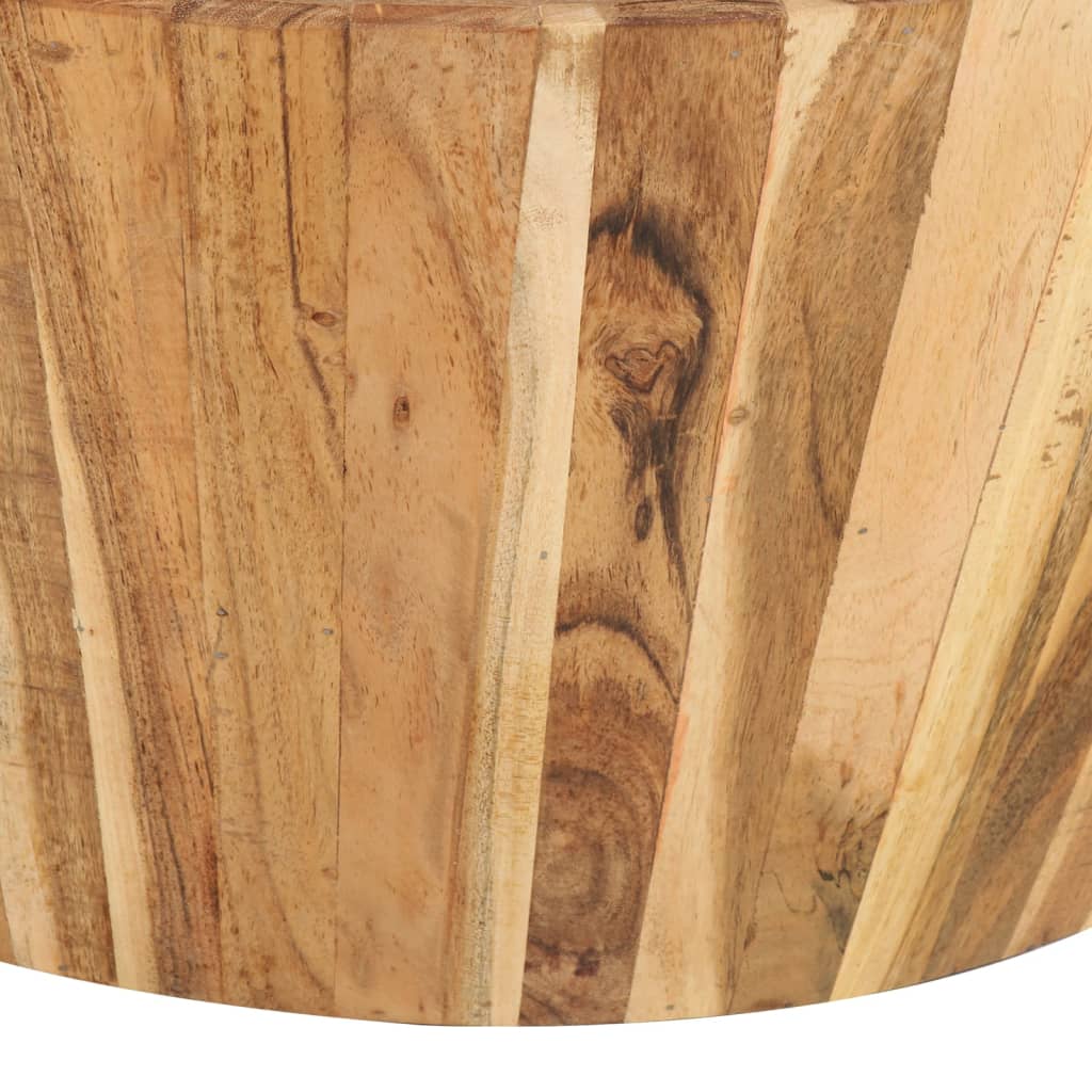 vidaXL Măsuță de cafea, Ø65x31 cm, lemn masiv de acacia