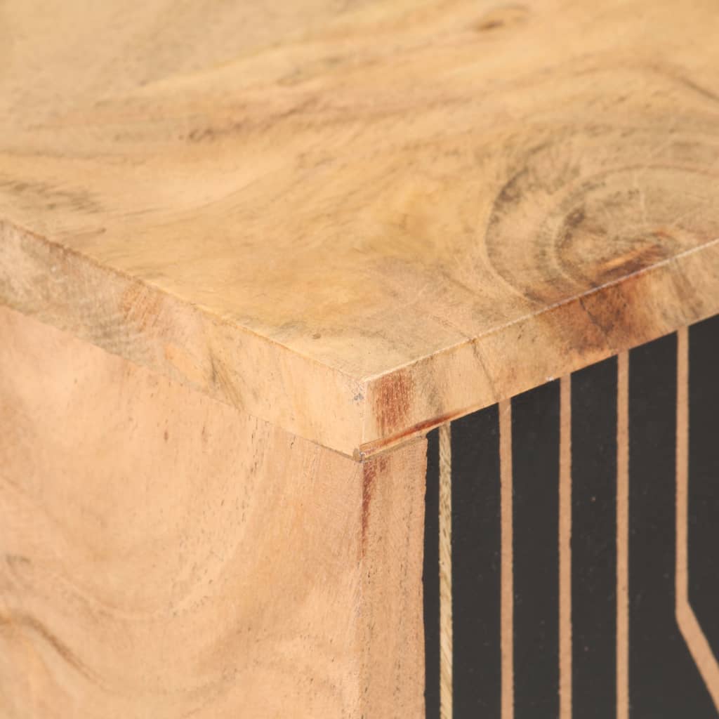 vidaXL Servantă, 60x35x75 cm, lemn masiv de acacia