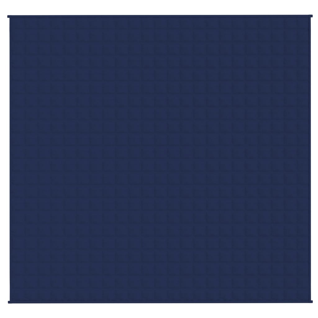 vidaXL Pătură grea, albastru, 220x240 cm, 15 kg, material textil