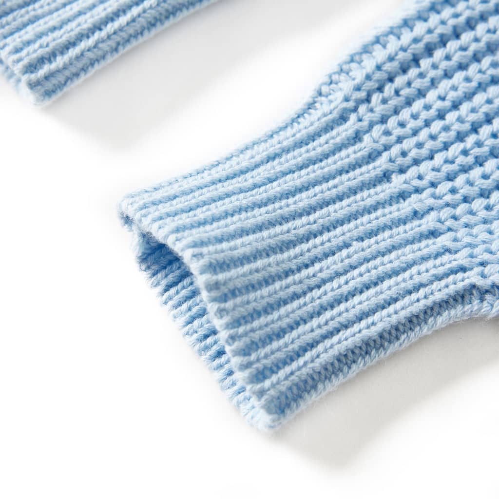 Pulover pentru copii tricotat, albastru, 92