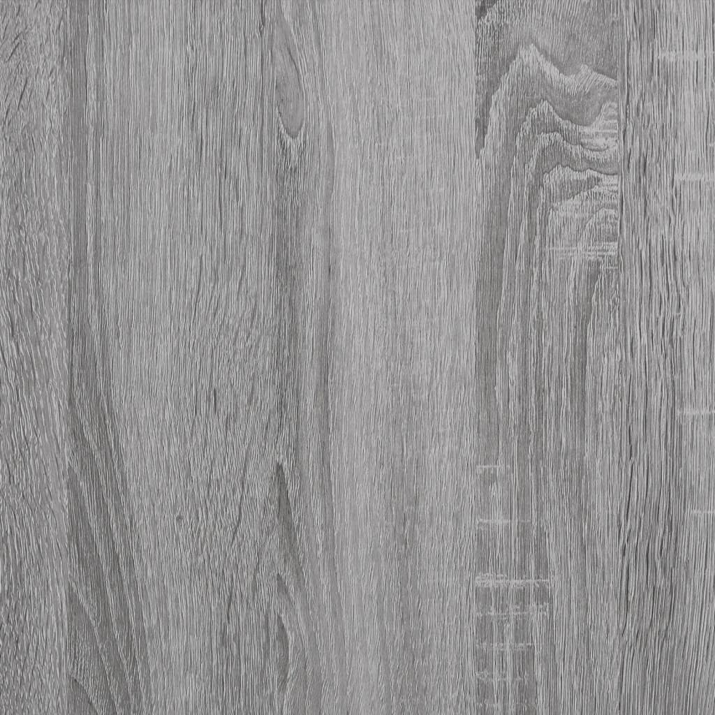 vidaXL Dulap cu sertar, gri sonoma, 60x36x103 cm, lemn prelucrat