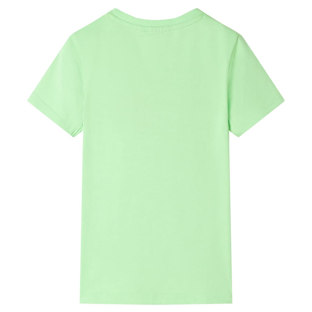 Tricou pentru copii, verde neon, 92