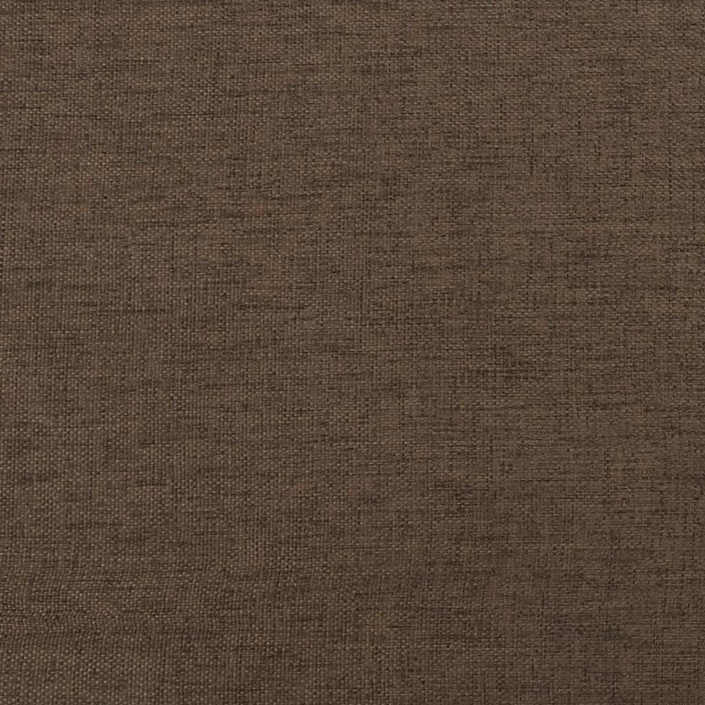 vidaXL Bancă, maro, 100x35x41 cm, textil