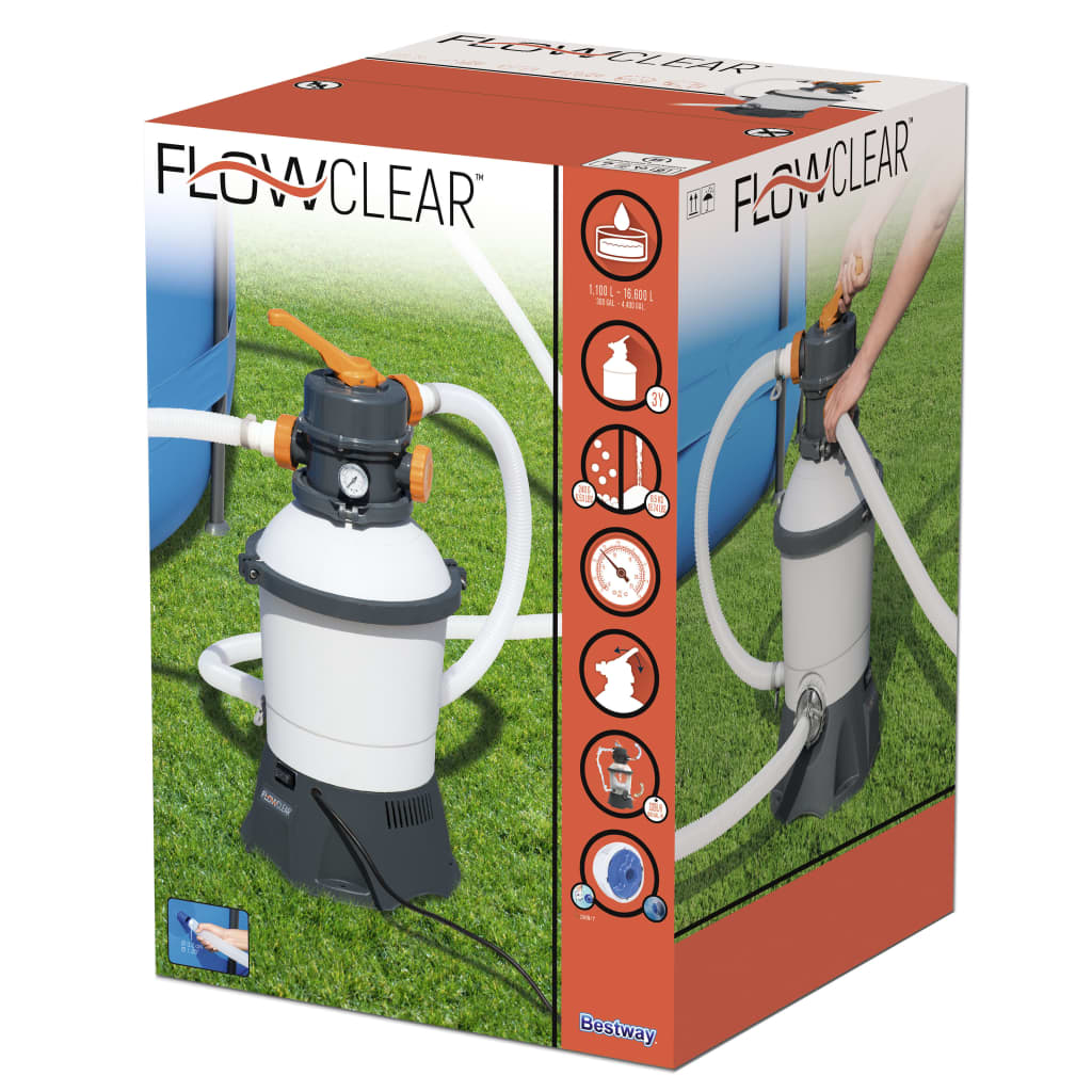 Bestway Pompă de filtrare cu nisip Flowclear