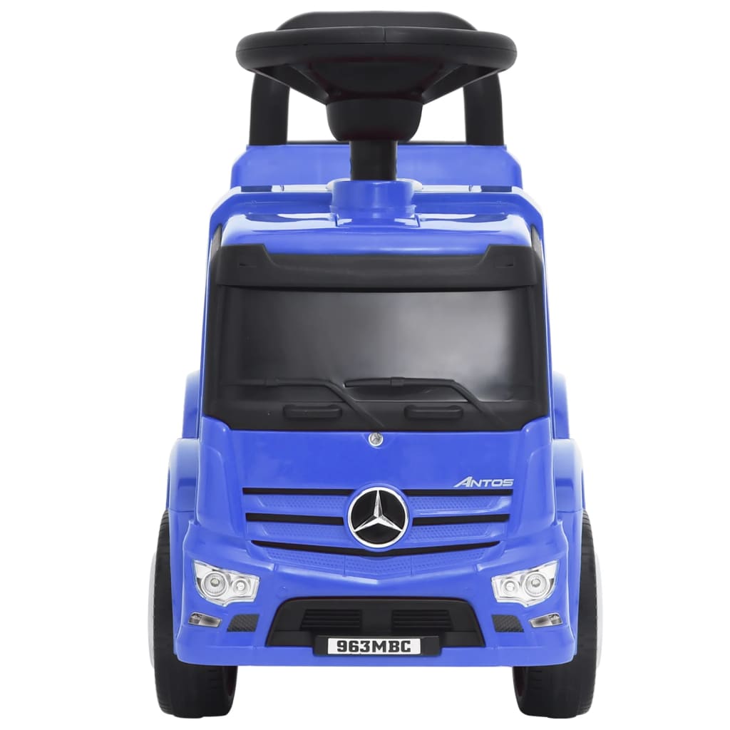 vidaXL Mașinuță pentru primii pași Mercedes-Benz, albastru