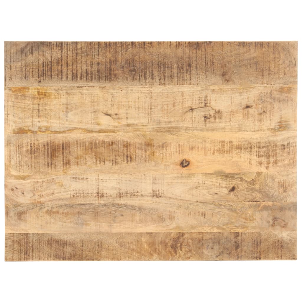 vidaXL Blat de masă, 90 x 70 cm, lemn masiv de mango, 25-27 mm