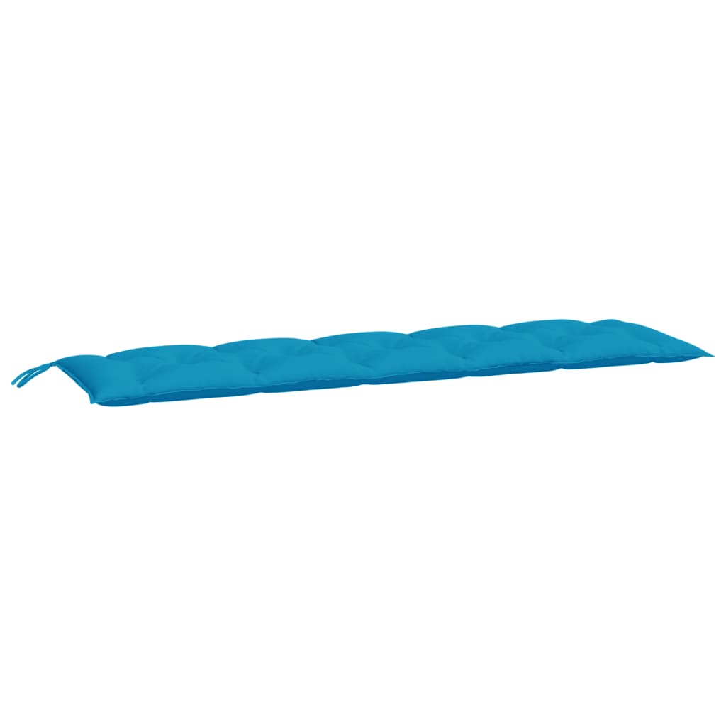 vidaXL Pernă de bancă, albastru deschis, 180x50x7 cm, material oxford