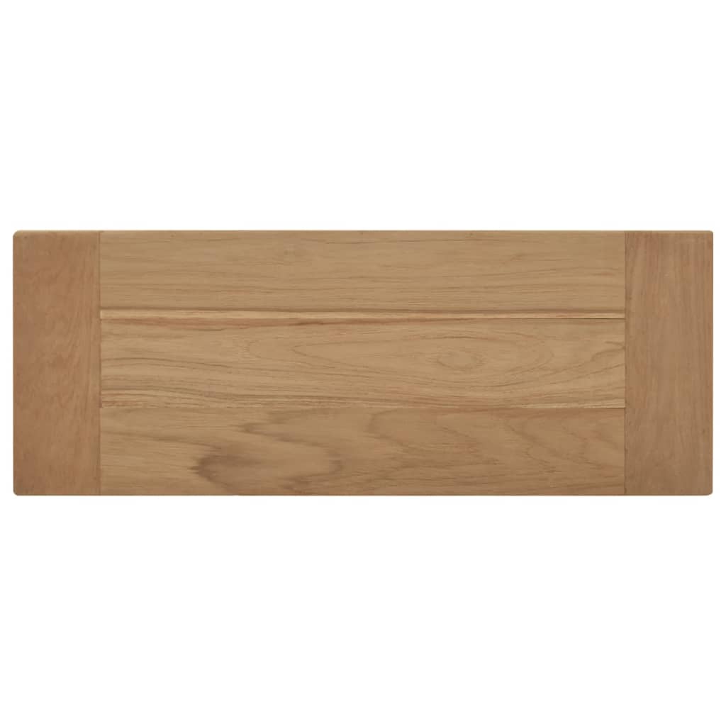 vidaXL Bancă, 80 cm, lemn masiv de tec