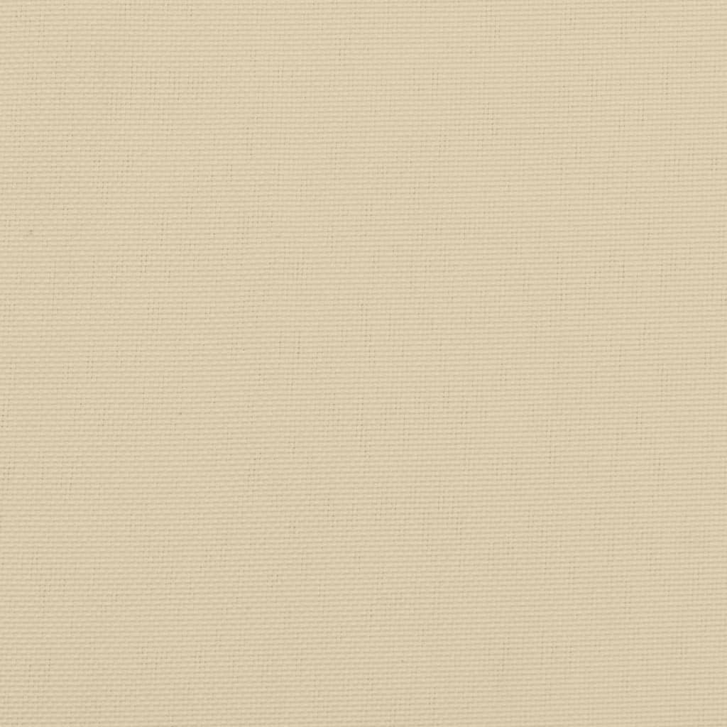 vidaXL Pernă pentru paleți, bej, 120x80x12 cm, material textil